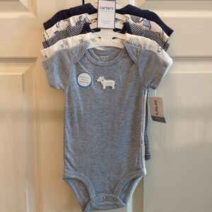 NWT Carter’s 5-pack Boys Onesies 9mos